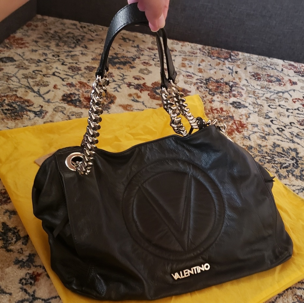 VALENTINO by Mario Valentino Verra leather handbag